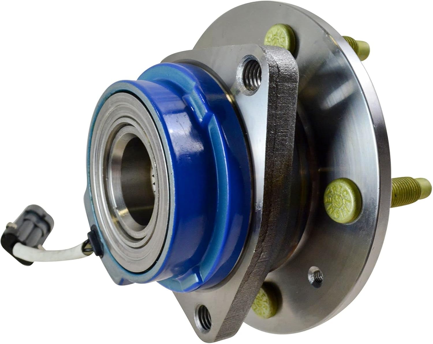 TRQ 2 Piece Front Rear Wheel Bearing & Hub Assembly Set Compatible with 2005-2011 Cadillac STS