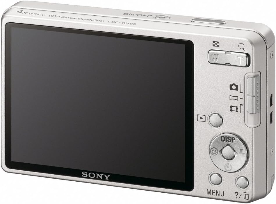 Sony Cyber-Shot DSC-W560 14.1 MP Digital Still Camera with Carl Zeiss Vario-Tessar 4x Wide-Angle Optical Zoom Lens and 3.0-inch LCD (Silver)