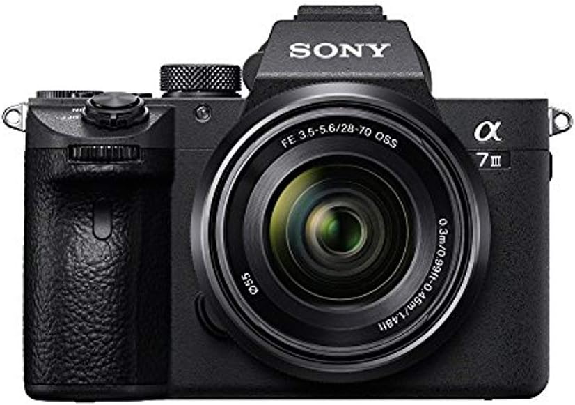 Sony ILCE-7M3K/B a7 III 24.2MP Full Frame Mirrorless Camera w 28-70mm Lens