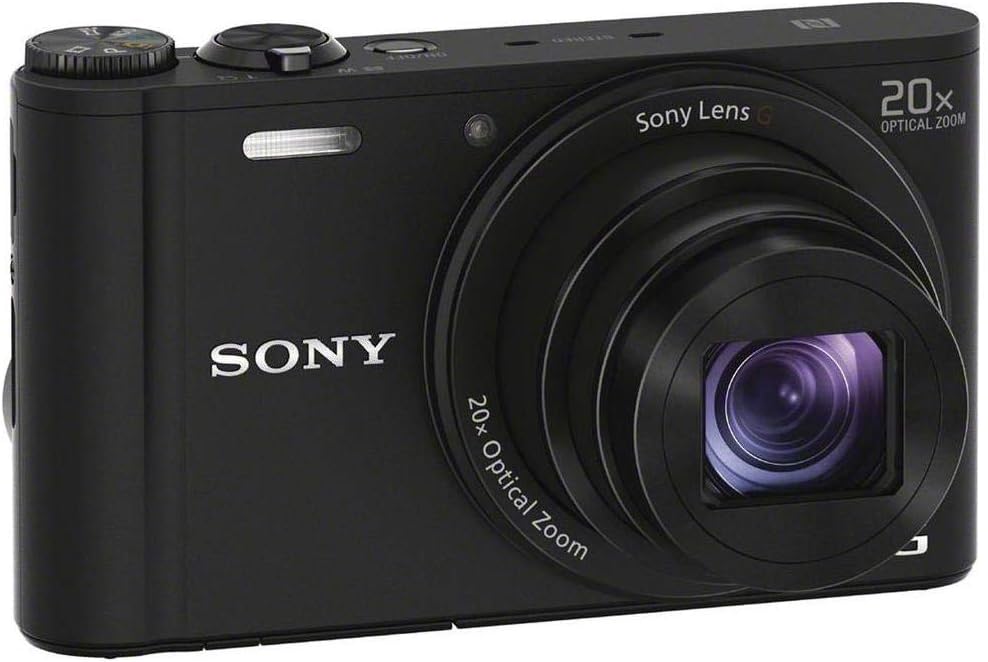 Sony DSCWX350 18 MP Digital Camera (Black)