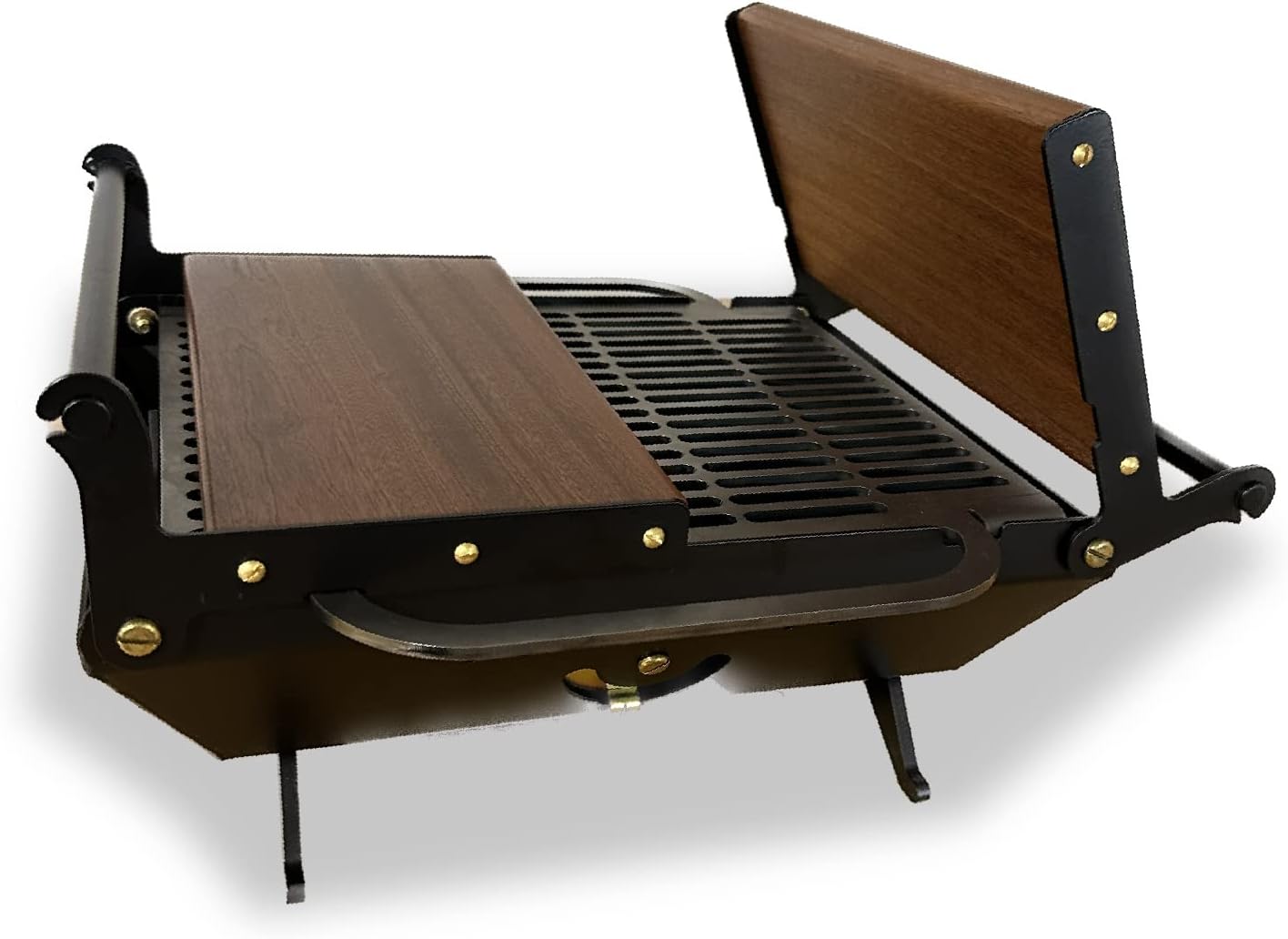 Happy Hibachi Charcoal Grill by Bison Woodworking Humboldt KS