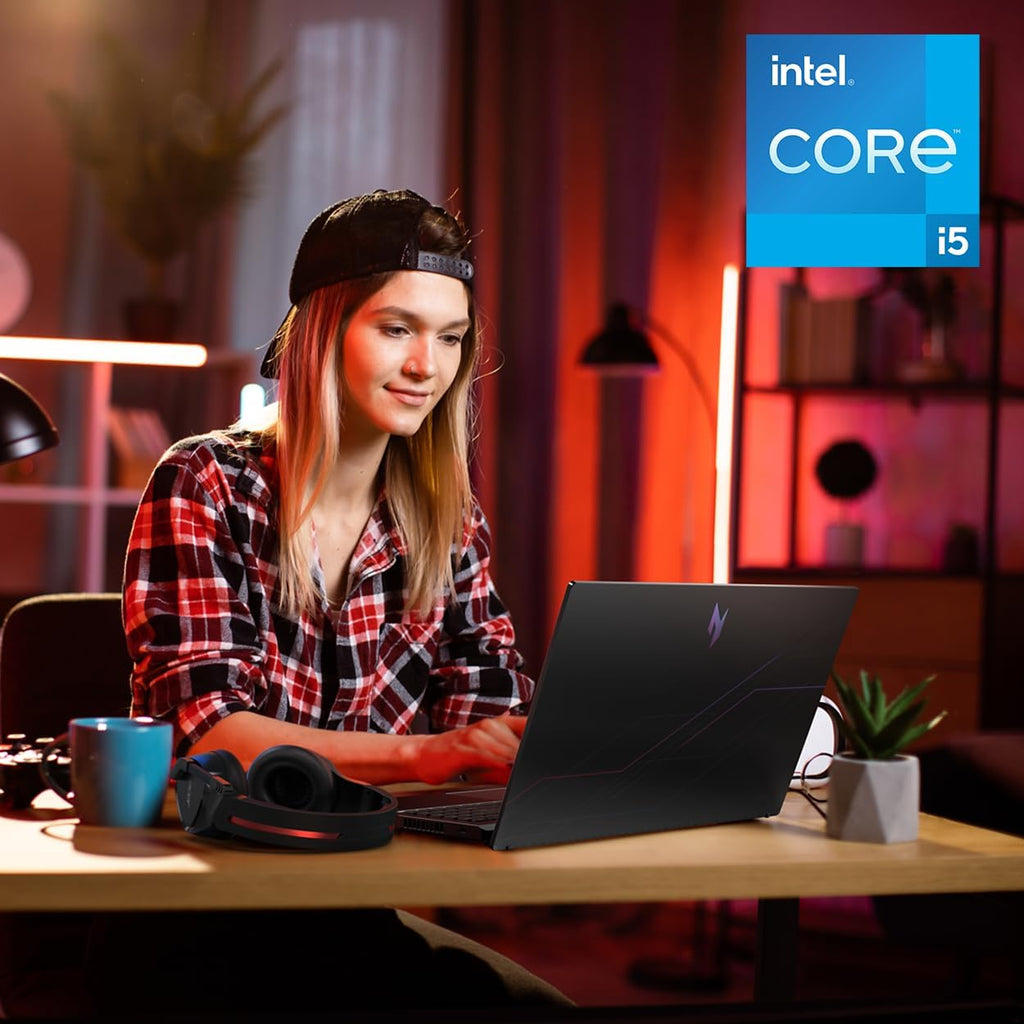 acer Nitro V Gaming Laptop | Intel Core i5-13420H Processor | NVIDIA GeForce RTX 4050 Laptop GPU | 15.6' FHD IPS 165Hz Display | 8GB DDR5 | 512GB Gen 4 SSD | Wi-Fi 6 | Backlit KB | ANV15-52-586Z