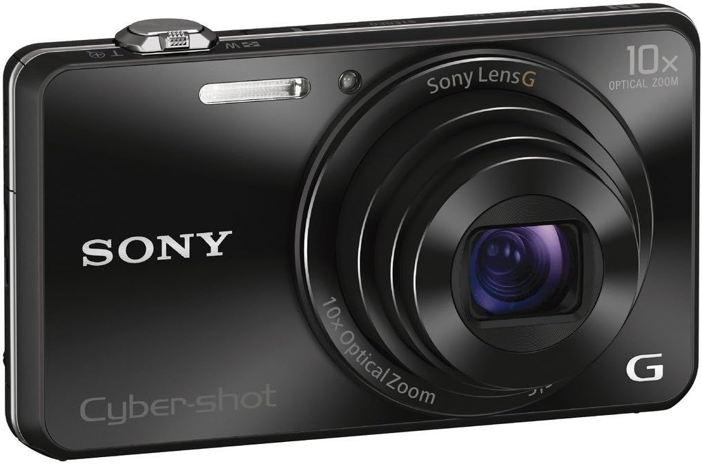 Sony DSCWX220/B 18.2 MP Digital Camera with 2.7-Inch LCD (Black)