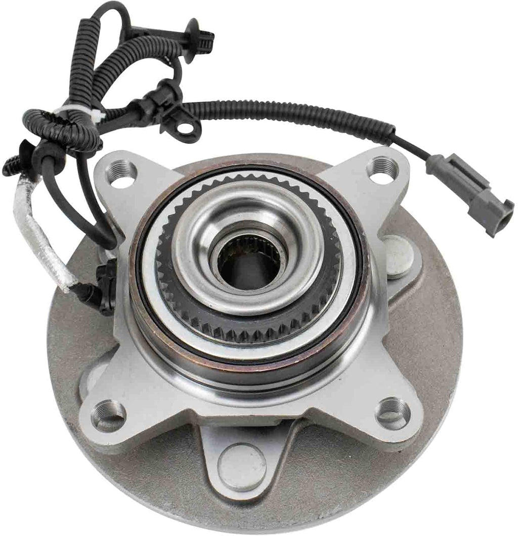 TRQ 2 Piece Wheel Bearing & Hub Assembly Set Compatible with 2018-2020 Ford F-150