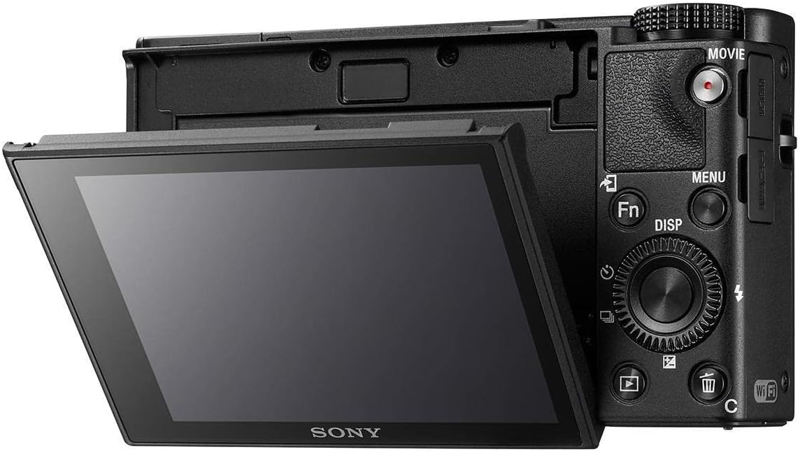 Sony RX100 VI 20.1 MP Premium Compact Digital Camera w/ 1-inch sensor, 24-200mm ZEISS zoom lens and pop-up OLED EVF