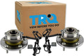 TRQ 2 Piece Front Wheel Bearing & Hub Assembly Set with ABS Sensor Compatible with 2012-2016 Chrysler Town & Country 2012-2020 Dodge Grand Caravan 2012-2015 Ram C/V 2013-2014 Volkswagen Routan