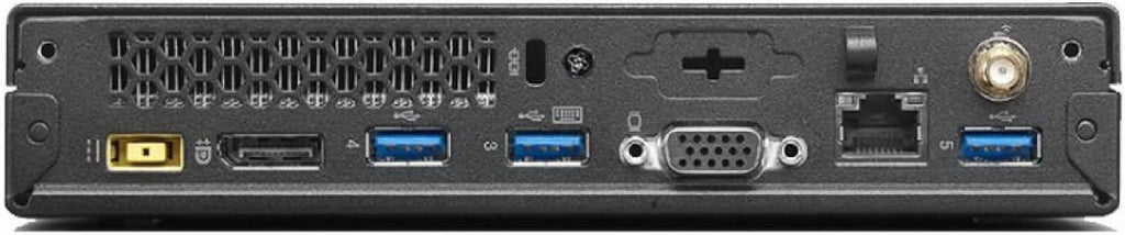 Lenovo ThinkCentre M93P Tiny Form Factor Business Desktop Computer, Intel Dual-Core i5-4570T Processor up to 3.60 GHz, 8GB RAM, 128GB SSD, WiFi, USB 3.0, VGA, Windows 10 Pro (Renewed)