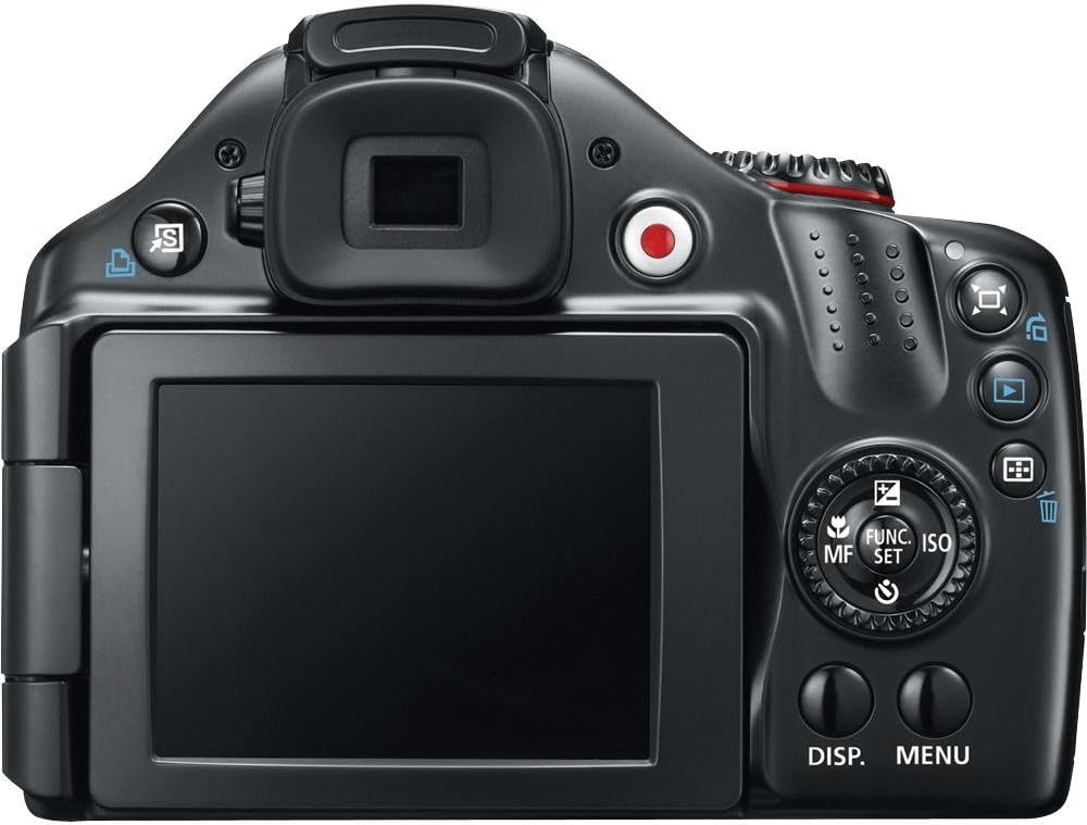 Canon SX40 HS 12.1MP Digital Camera with 35x Wide Angle Optical Image Stabilized Zoom and 2.7-Inch Vari-Angle Wide LCD