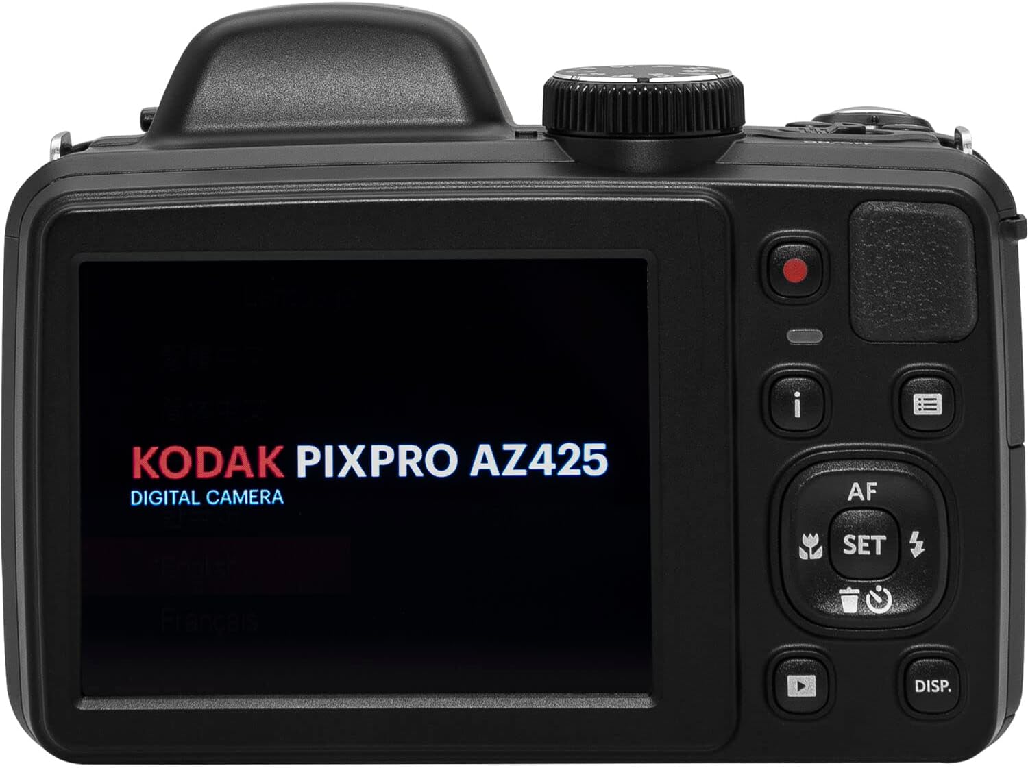 Kodak PIXPRO AZ425 Digital Camera + Camera Case + 128GB Memory Card (Black)