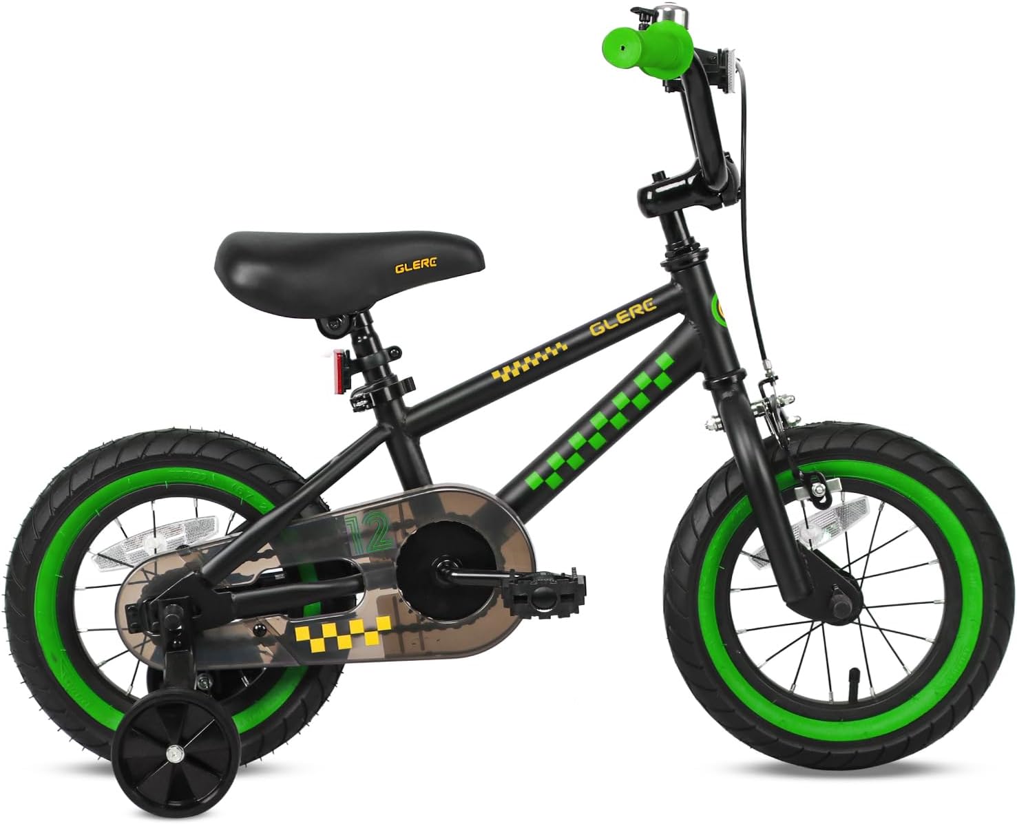 Glerc NuNu 12 14 16 Inch Kids Bike BMX Style for 2-8 Years Old Boys Girls, Toddler Bicycles with Training Wheels & Coaster Brake, Multiple Colors | Toddler Bicycles, Training Wheels, Coaster Brake, Toddler Bicycles, Training Wheels, Coaster Brake