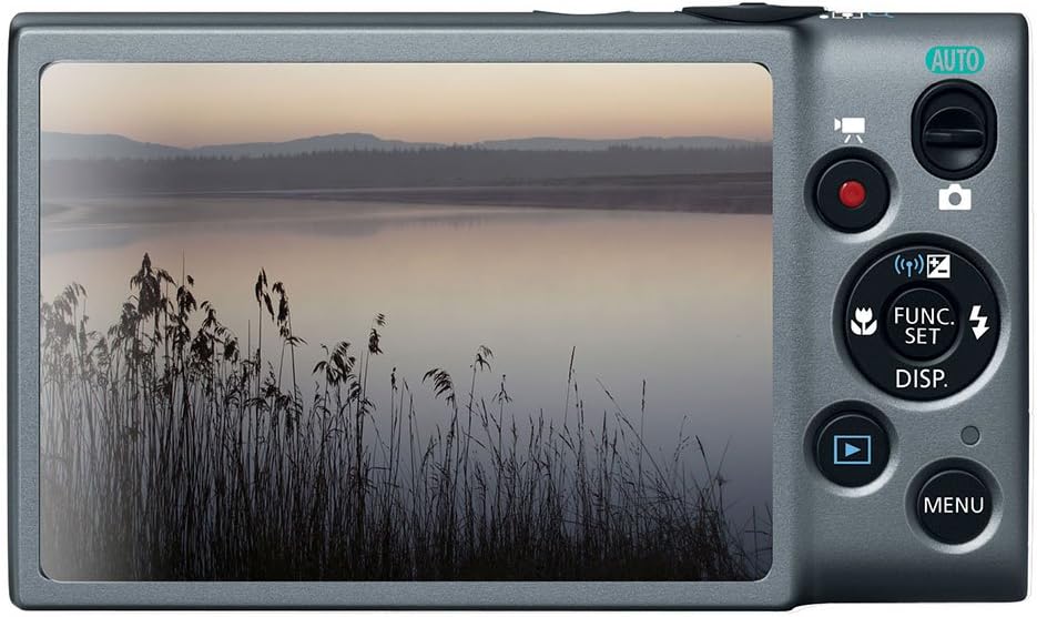 Canon PowerShot ELPH 130 IS 16.0 MP Digital Camera with 8x Optical Zoom 28mm Wide-Angle Lens and 720p HD Video Recording (Gray) (OLD MODEL)