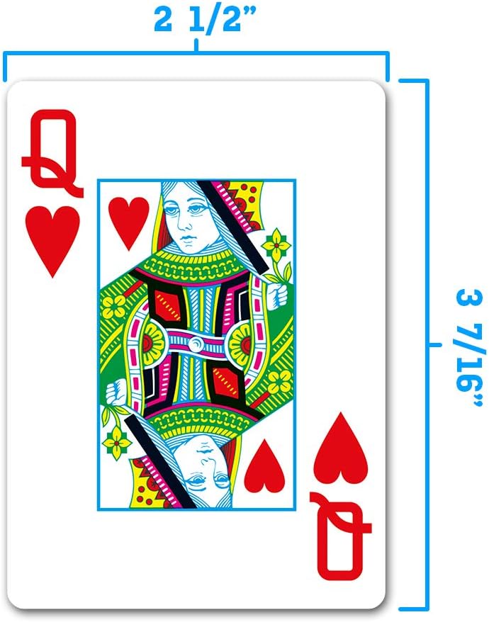 Copag 1546 Design 100% Plastic Playing Cards, Poker Size (Standard) Green/Burgundy (Jumbo Index, 6 Sets)
