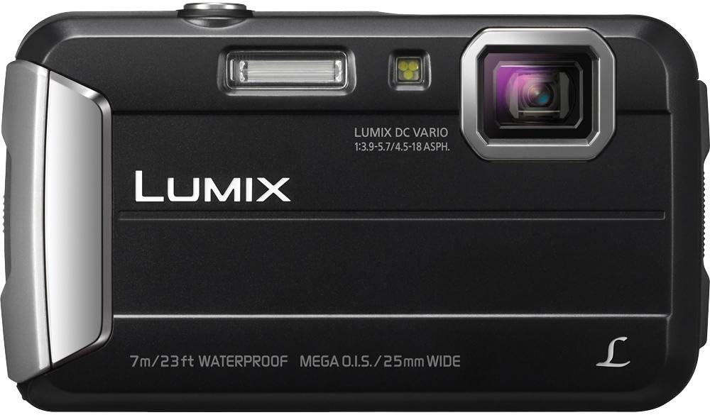Panasonic Lumix DMC-TS25 16.1 MP Tough Digital Camera with 8x Intelligent Zoom (Black)