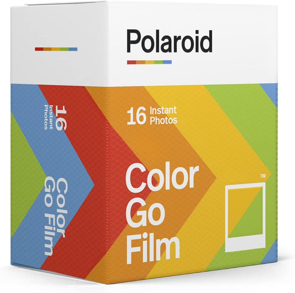 Polaroid Go Color Film (5-Pack) with Storage Box Bundle (6 Items)