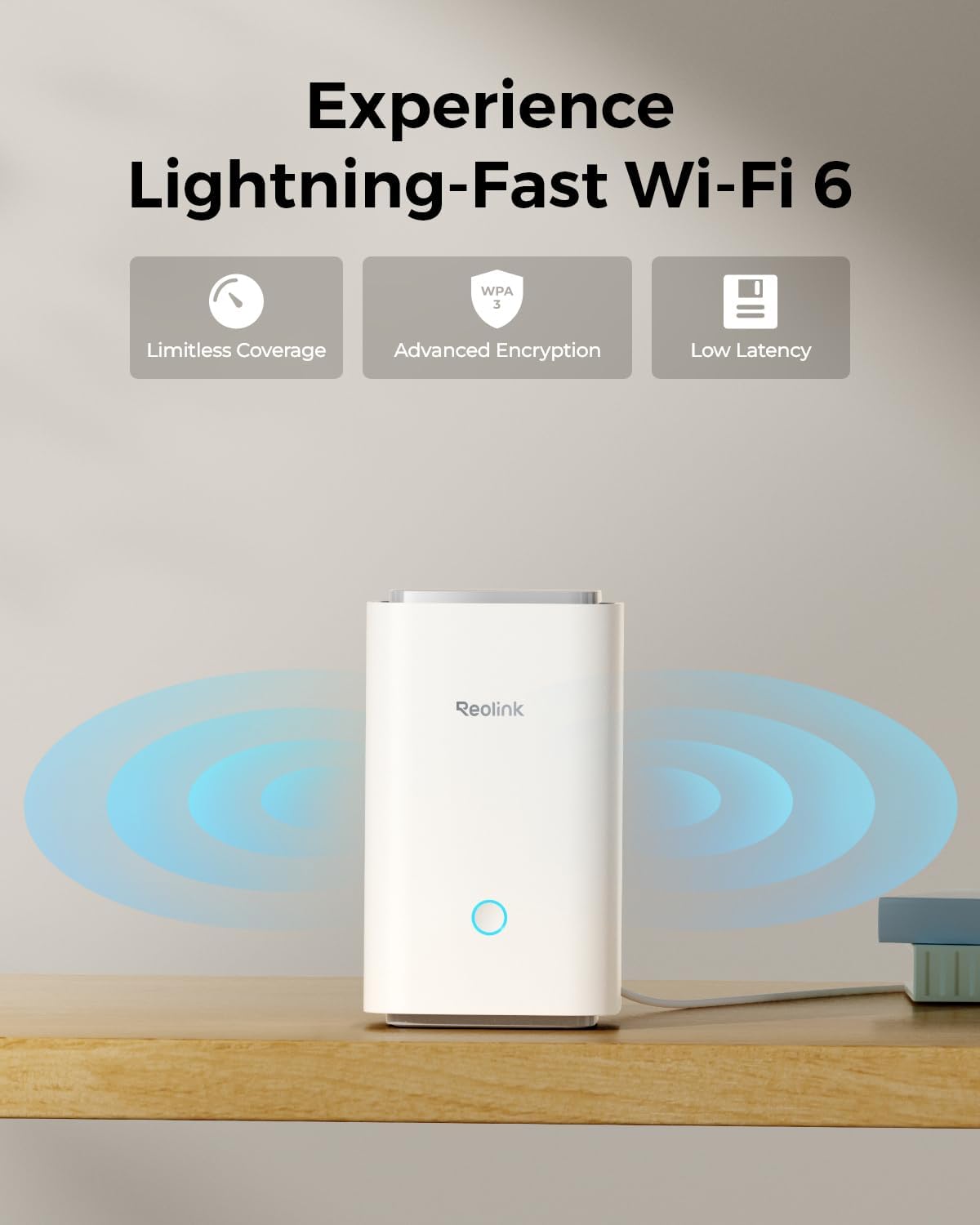REOLINK Home Hub Centralized Control for up to 8 REOLINK Battery/WiFi Security Cameras, Encryption Privacy, 2.4/5GHz WiFi, No Monthly Fee, 64GB SD Card Installed, No Third-Party Support