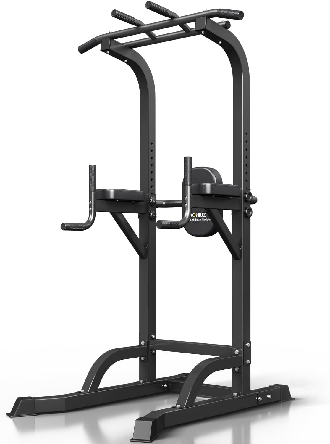 DONIUZ Power Tower Pull Up Bar and Dip Station, Multi-Function Home Gym, Strength Training Fitness Equipment, Height Adjustable