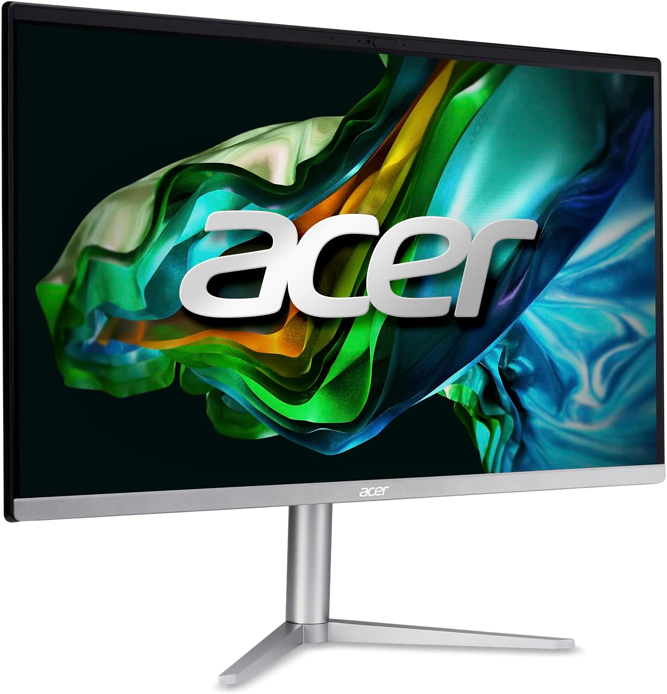 acer Aspire C24-1300-UR31 AIO Desktop | 23.8' Full HD IPS Display | AMD Ryzen 3 7320U Quad-Core Processor | AMD Radeon 610M Graphics | 8GB LPDDR5 | 512GB PCIe SSD | Wi-Fi 6E | Windows 11 Home
