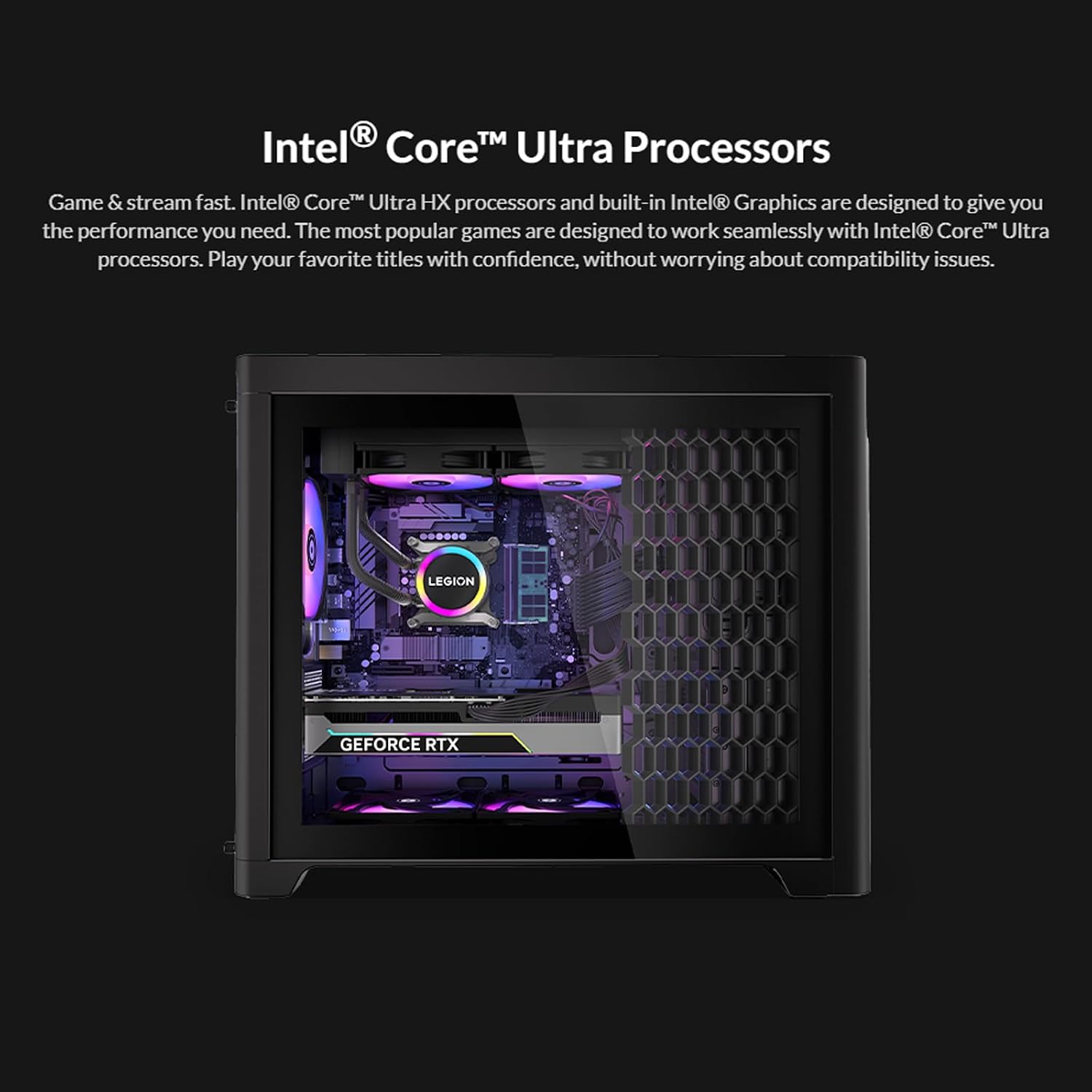 Lenovo Legion Tower 5i Gen 10 Gaming Desktop | Intel 24-Core Ultra9 275HX | GeForce RTX 5070 Ti GDDR7 | 200W Liquid Cooling | KB & Mouse & Accessories | Win 11 Pro | 64GB DDR5 | 2TB SSD | 2TB HDD