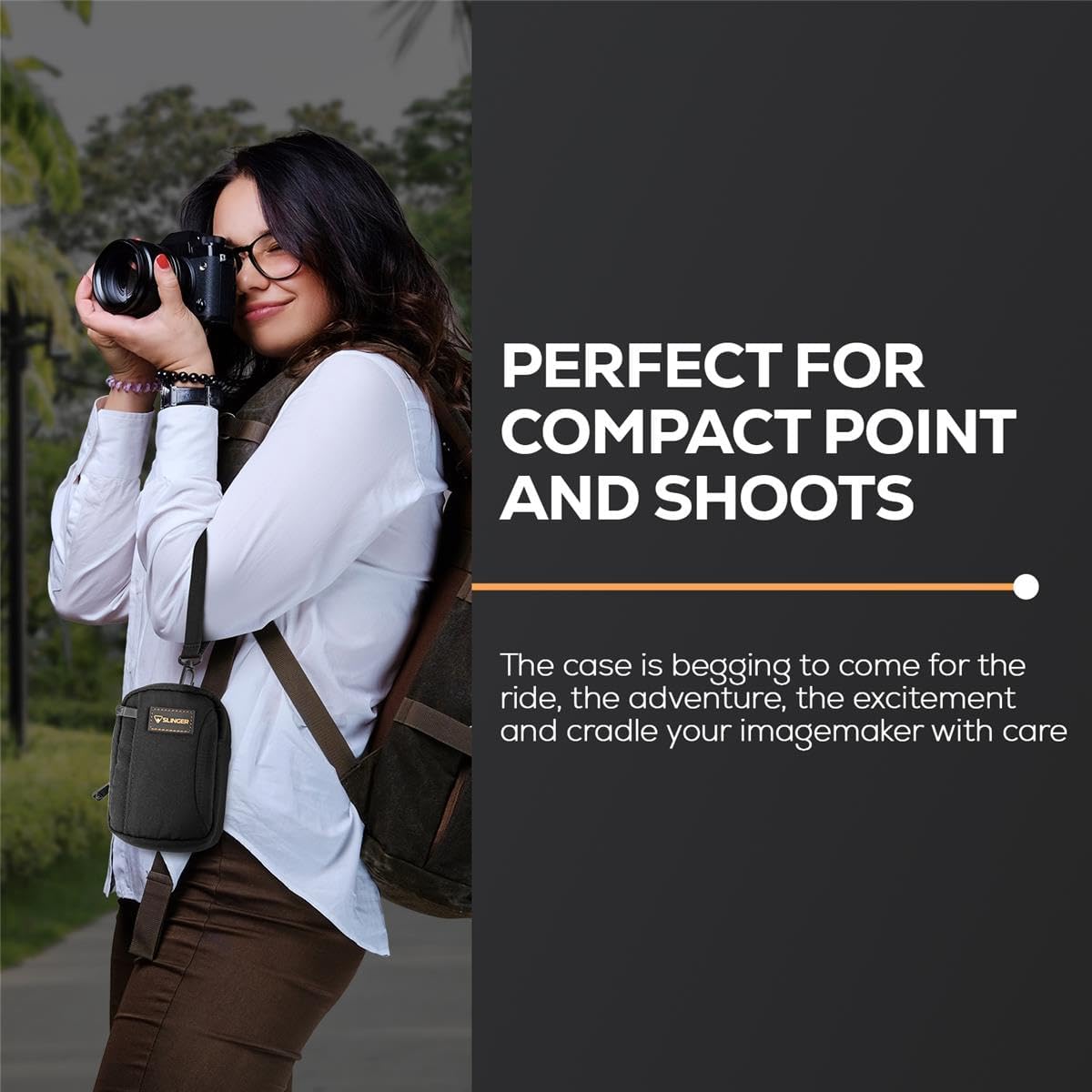 KODAK PIXPRO FZ55-BK 16MP Digital Camera 5X Optical Zoom 28mm Wide Angle 1080P Full HD Video 2.7' LCD Vlogging Camera. Bundle with SD Card and Camera Bag, Kodak 1-Year Limited Warranty (Black)