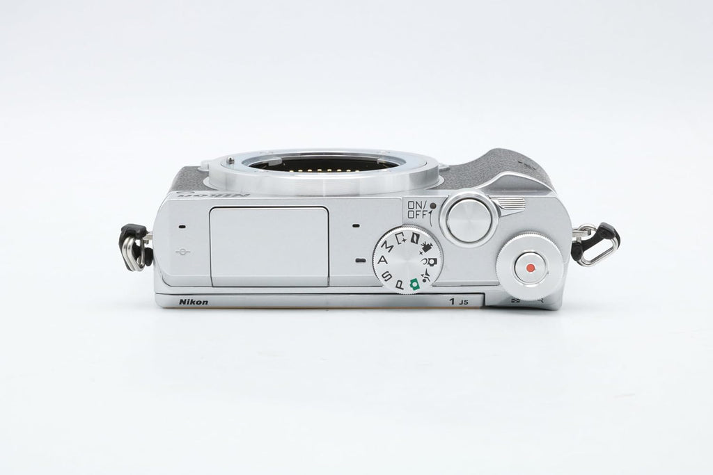 Nikon 1 J5 Mirrorless Digital Camera (Silver Body Only) International Version (No Warranty)