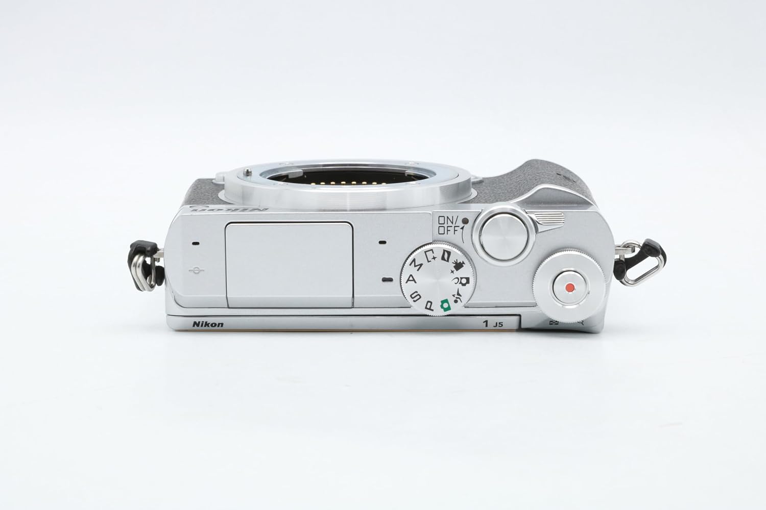 Nikon 1 J5 Mirrorless Digital Camera (Silver Body Only) International Version (No Warranty)