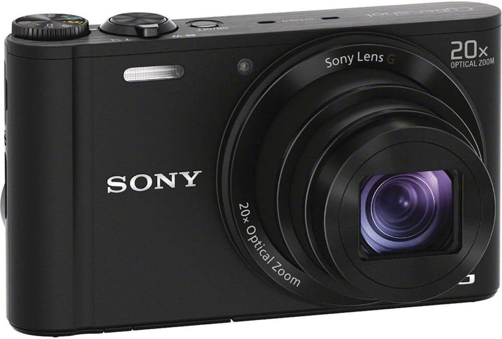 Sony DSC-WX300/R 18 MP Digital Camera with 20x Optical Image Stabilized Zoom and 3-Inch LCD (Red)