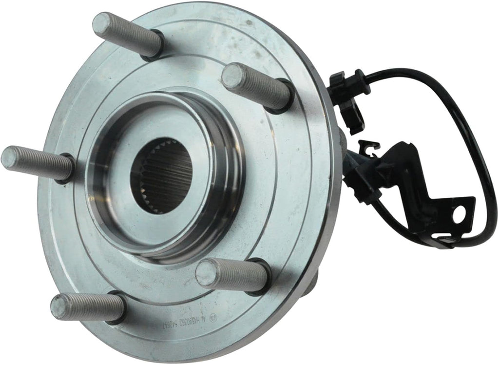TRQ Front and Rear Wheel Bearing and Hub Assembly Set 4 Piece Compatible with 2009-2020 Dodge Journey