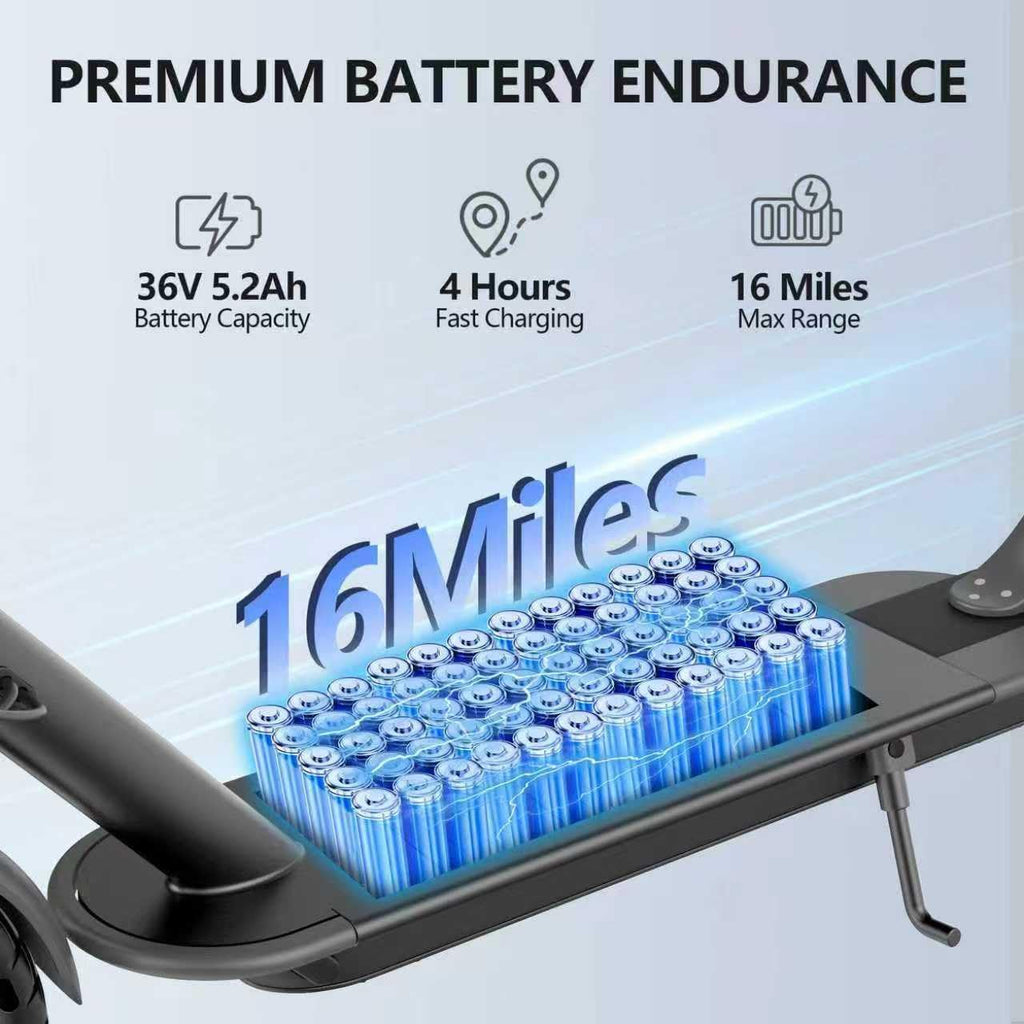 MAXSHOT Electric Scooter for Adults, 8.5/10/14' Tires, 19/22Mph, 350W/500W Motor, 21-28 Miles Range, Folding E-Scooter with Dual Suspension,APP Contro