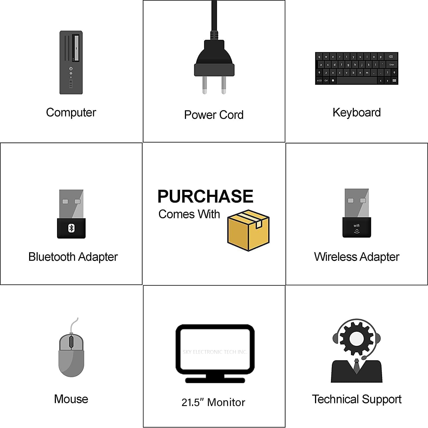 HP EliteDesk 800 G3 Mini Business Desktop Computer with 27' FHD Monitor Bundle PC Set and Earphones, Intel Core i7-6700, 16GB DDR4, 512GB SSD, DP, Keyboard & Mouse, WiFi, Windows 11 Pro (Renewed)