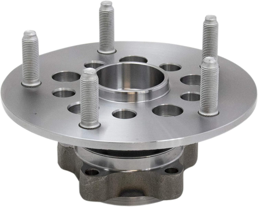 TRQ 2 Piece Front Wheel Bearing & Hub Assembly Set with ABS Sensor Compatible with 2015-2019 Ford Transit-150 Transit-250 Transit-350 Transit-350 HD