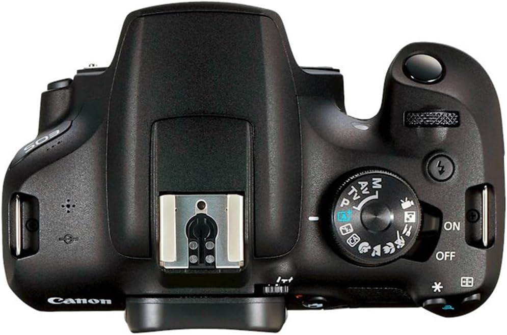 Canon EOS Rebel T7 DSLR Camera with 18-55mm Lens Bundle 24.1MP Beginner Digital Camera Kit with 64GB Memory Card, Camera Bag & Photo Editing Software