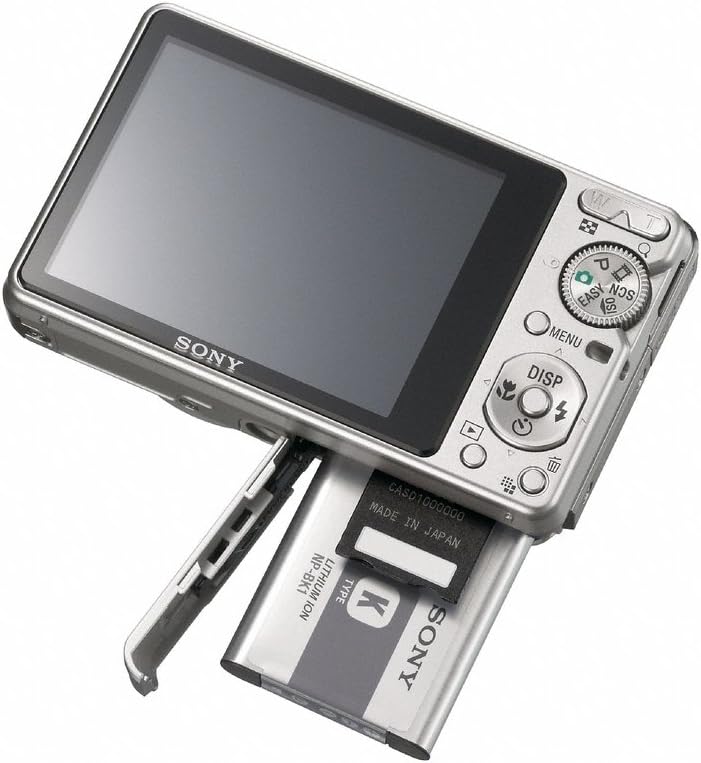 Sony Cybershot DSC-S980 12.1MP Digital Camera with 4x Optical Zoom with Super Steady Shot Image Stabilization (Silver)