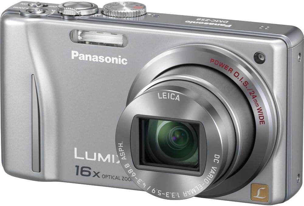 Panasonic Lumix DMC-ZS8 14.1 MP Digital Camera with 16x Wide Angle Optical Image Stabilized Zoom and 3.0-Inch LCD (Silver)
