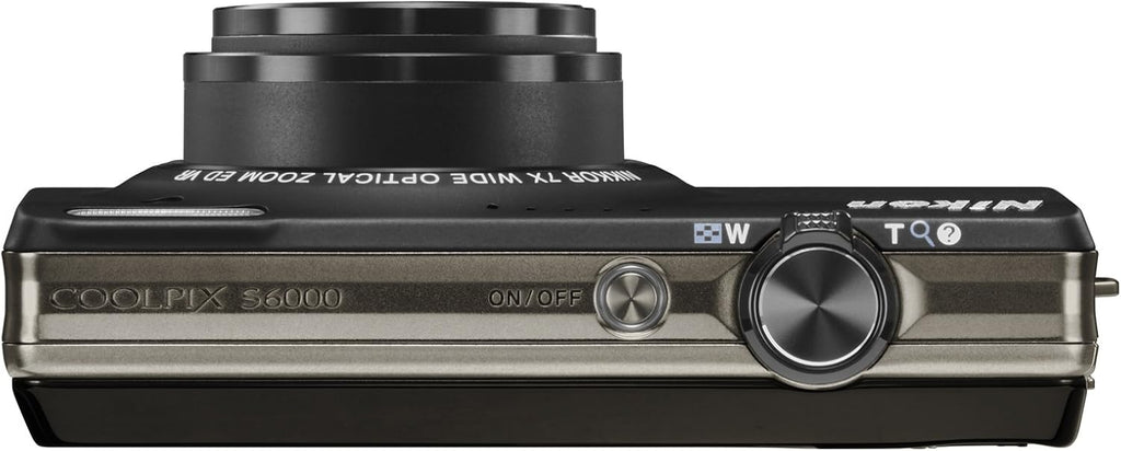 Nikon Digital Camera COOLPIX COOLPIX S6000 (Black) S6000BK