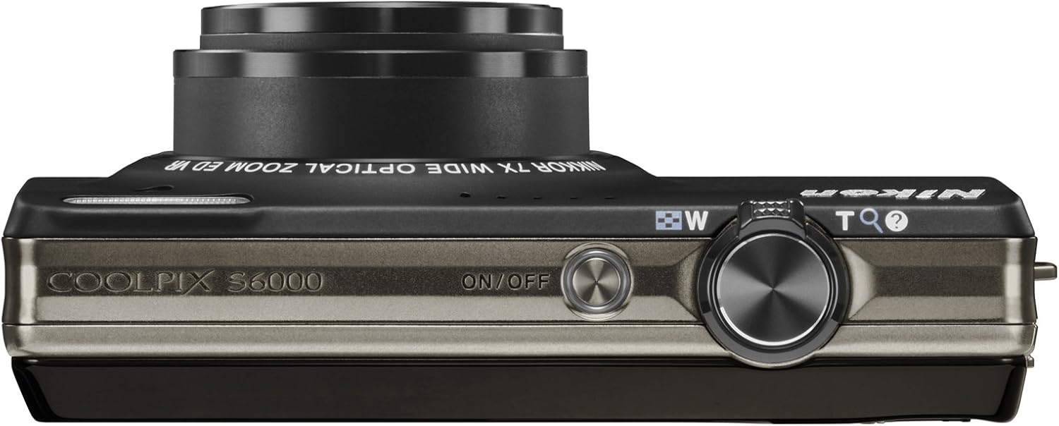 Nikon Digital Camera COOLPIX COOLPIX S6000 (Black) S6000BK