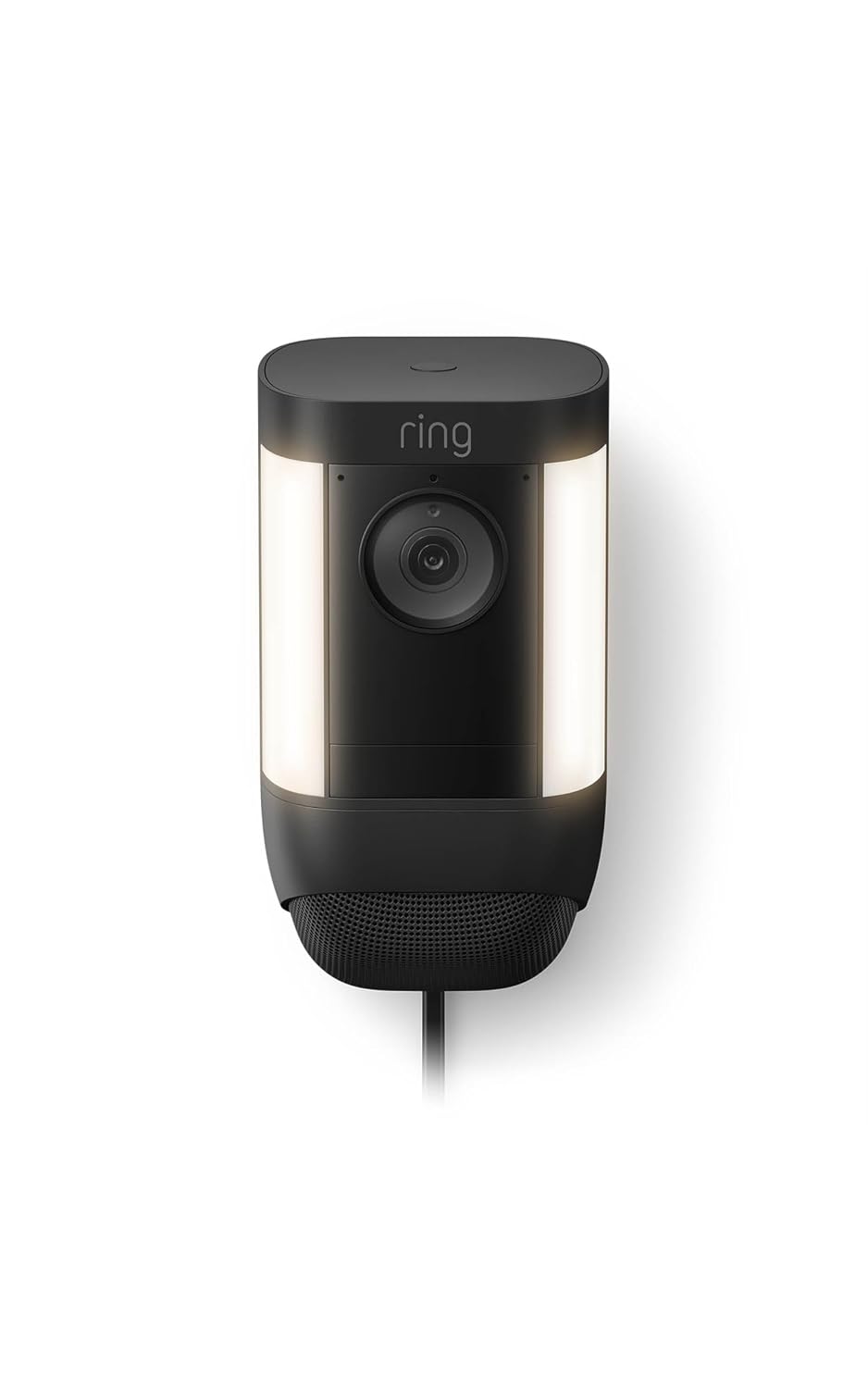 Ring Spotlight Cam Pro, Wired | 3D Motion Detection, Two-Way Talk with Audio+, and Dual-Band Wifi - Black