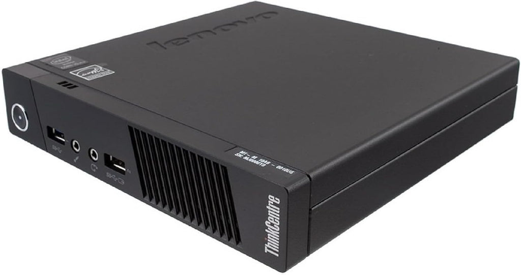 Lenovo ThinkCentre M93P Tiny Form Factor Business Desktop Computer, Intel Dual-Core i5-4570T Processor up to 3.60 GHz, 8GB RAM, 128GB SSD, WiFi, USB 3.0, VGA, Windows 10 Pro (Renewed)