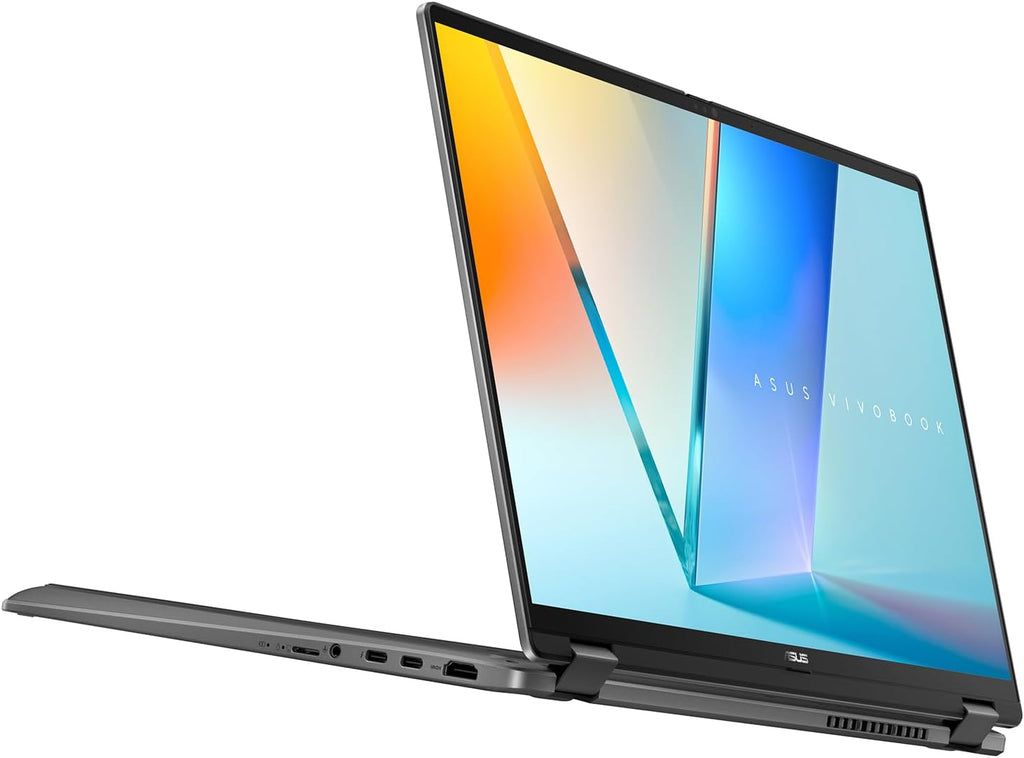 ASUS Vivobook 16 Flip Laptop (2026), Copilot+ PC, 16' 16:10 WUXGA OLED Touch Display, Intel® Core™ Ultra 7 256V Processor, Intel® Arc™ Graphics, 16GB RAM, 512GB SSD, WiFi 7, Windows 11 Home