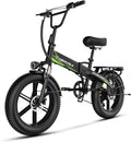 1000 Peak Electric Bike for Adults,up 80 Miles Removable Battery Ebike, 20' Electric E Bike with 7-Speed,Adult Electric Bicycles for Commute Beach Snow All Terrain
