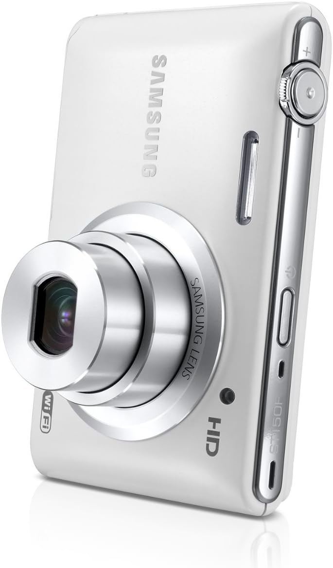 Samsung ST150F 16.2MP Smart WiFi Digital Camera with 5x Optical Zoom and 3.0' LCD Screen (White) (OLD MODEL)