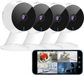 LaView 4MP 2K Cameras for Home Security Indoor, 5G& 2.4GHz Home Security Camera for Baby/Elder/Pet/Nanny,US Cloud Service,Compatible with Alexa iOS & Android