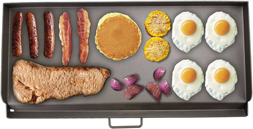 Cast Iron Griddle for Camp Chef 3 Burner Stove, 16' Flat Top Griddle Accessories for Camp Chef Cooking Systems GB90D TB90LW TB90 TB90LWG TB90LWG15 SPG90B CCH3