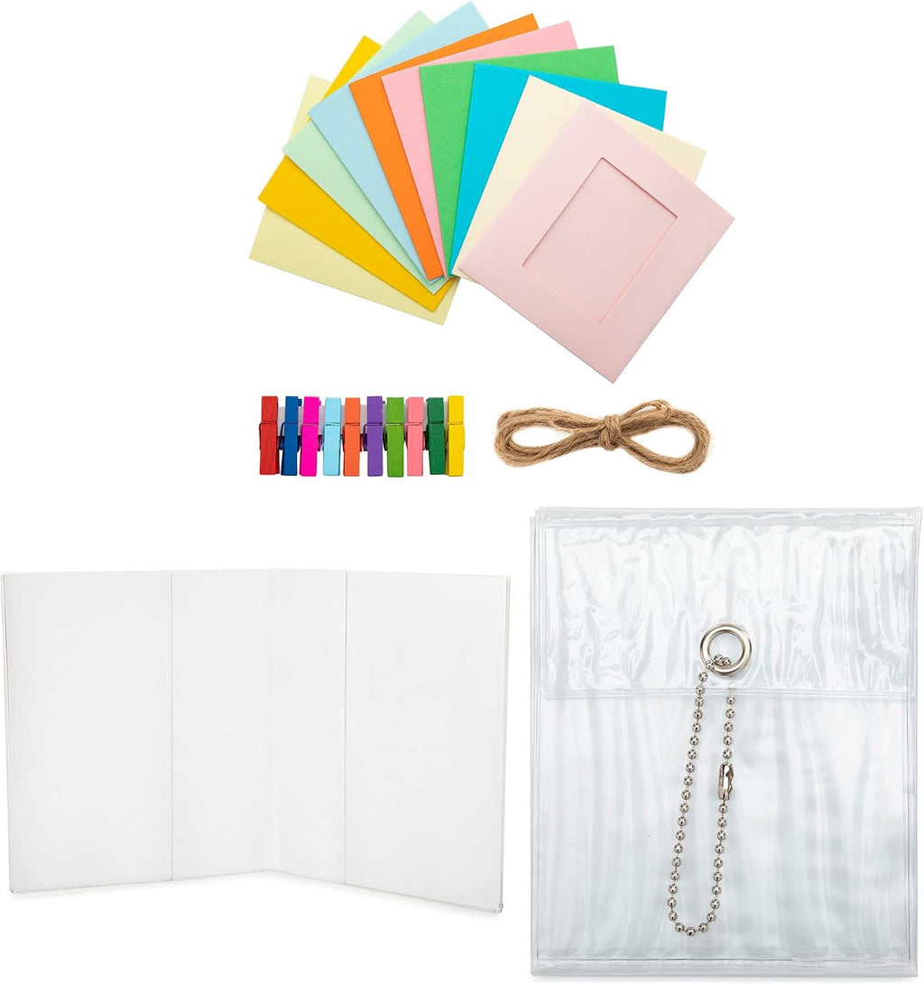 Polaroid GO Camera Bundle with GO Color Film Pack (5-Pack) and Accessory (7 Items)