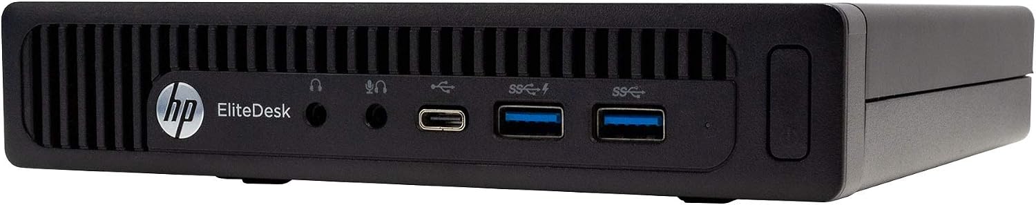 HP EliteDesk 800 G2 Mini Business Desktop PC, Intel Quad-Core i5-6500T up to 3.1G, 16GB DDR4 ,1TB SSD, VGA, DP Port, Windows 11 Professional (Renewed)