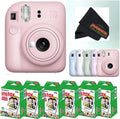 Fujifilm Instax Mini 12 Instant Camera (Camera + 6 x Twin Packs, Blossom Pink)