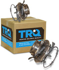 TRQ Front Left and Right Wheel Bearing and Hub Assembly Set 2 Piece Compatible with 2003-2005 Dodge Ram 2500 4WD 2003-2005 Ram 3500 4WD