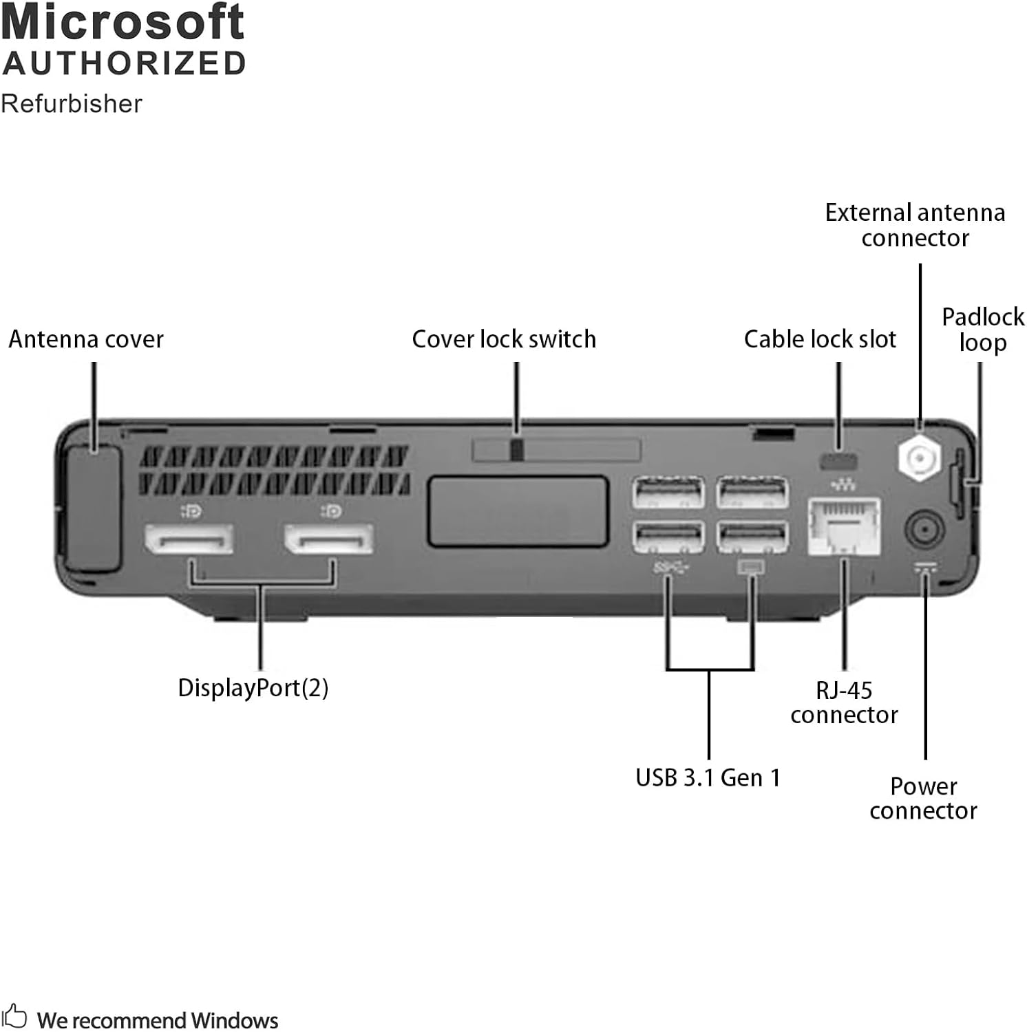 HP EliteDesk 800 G3 Mini Business Desktop Computer with 27' FHD Monitor Bundle PC Set and Earphones, Intel Core i7-6700, 16GB DDR4, 512GB SSD, DP, Keyboard & Mouse, WiFi, Windows 11 Pro (Renewed)