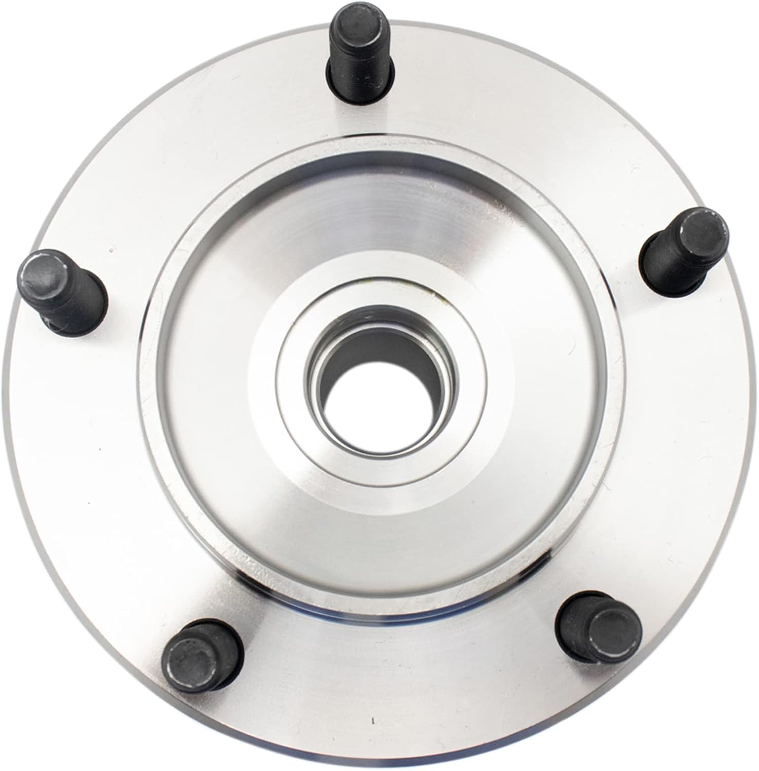 TRQ Front Left and Right Wheel Bearing and Hub Assembly Set 2 Piece Compatible with 2007-2021 Toyota Tundra Rear Wheel Drive 2008-2021 Sequoia Rear Wheel Drive