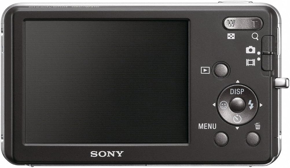 Sony DSC-W310 12.1MP Digital Camera with 4x Wide Angle Zoom with Digital Steady Shot Image Stabilization and 2.7 inch LCD (Silver)