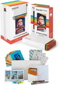 Polaroid Originals Hi-Print Bluetooth Photo Printer Bundle with Cartridge (2-Pack) and Film Kit with Acrylic Frames, Hanging Frames, and Stationery Storage Box (4 Items)